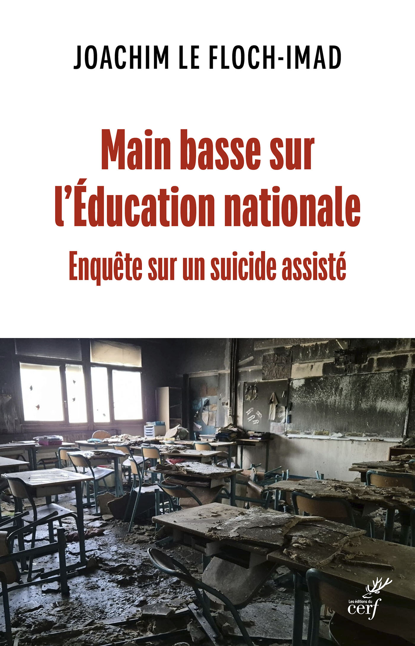 Main basse sur l'Éducation nationale, Enquête sur un suicide assisté (9782204157759-front-cover)