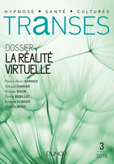 Transes n°3 - 2/2018 La Réalité virtuelle, La Réalité virtuelle (9782100633135-front-cover)