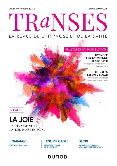 Transes n°8 - 3/2019 Joie, Joie (9782100633203-front-cover)