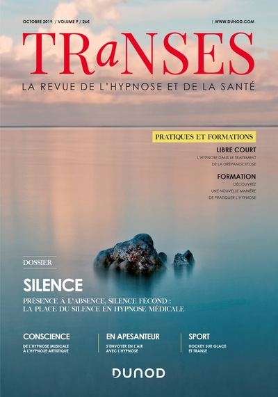 Transes n°9 - 4/2019 Silence, Silence (9782100633210-front-cover)