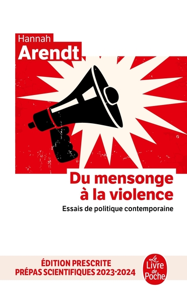 Du mensonge à la violence, Essais de politique contemporaine (9782253820512-front-cover)