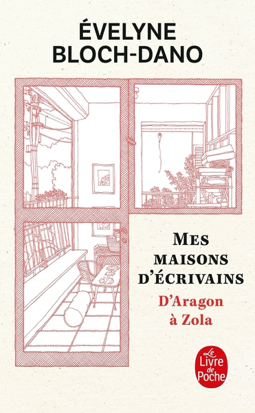 Mes maisons d'écrivains (9782253820529-front-cover)