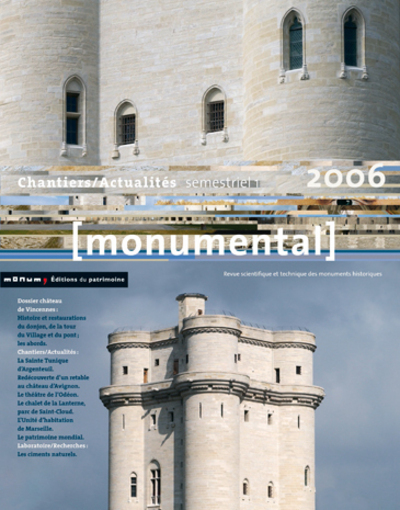 Monumental 2006 1er semestre. Dossier Vincennes (9782858229062-front-cover)