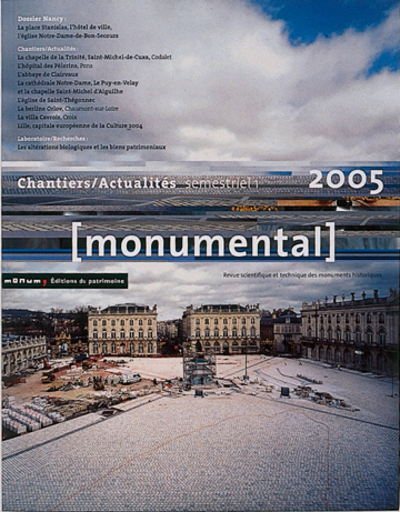 Monumental 2005 1er semestre. Dossier Nancy (9782858228478-front-cover)