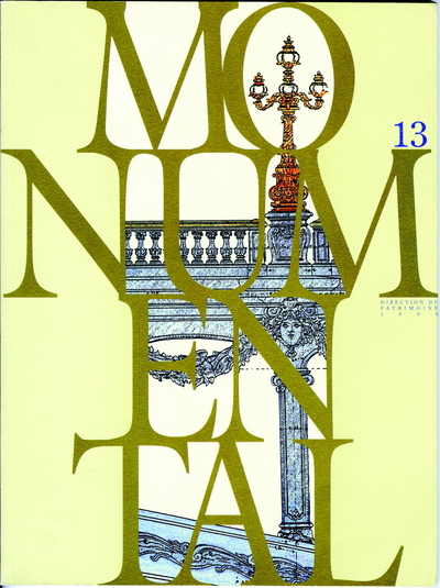 Monumental n°13. Le fer dans les monuments historiques (9782858222100-front-cover)