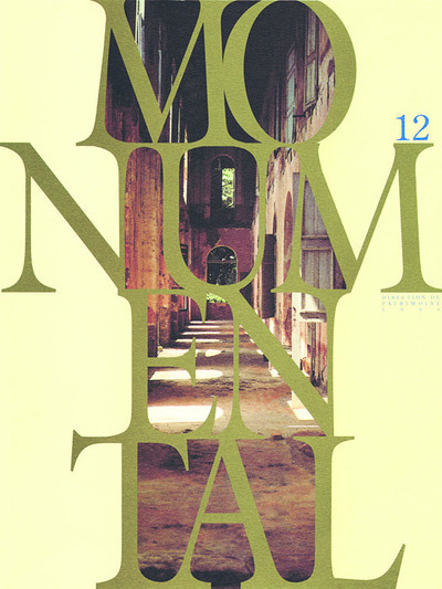 Monumental n°12. Protection et restauration dans les départements français d'outre-mer (9782858222117-front-cover)