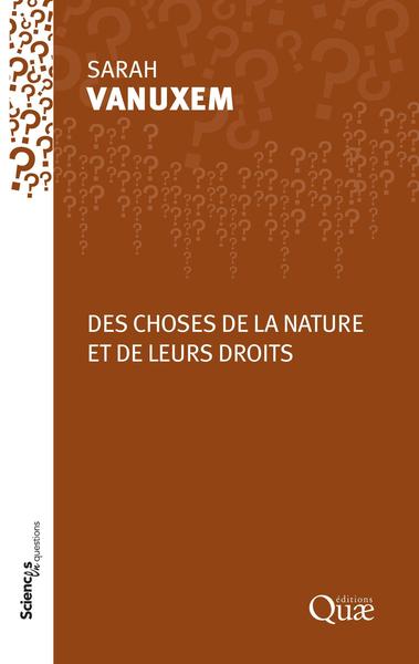 Des choses de la nature et de leurs droits (9782759232369-front-cover)