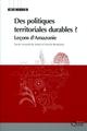 Des politiques territoriales durables ?, Leçons d'Amazonie. (9782759216413-front-cover)