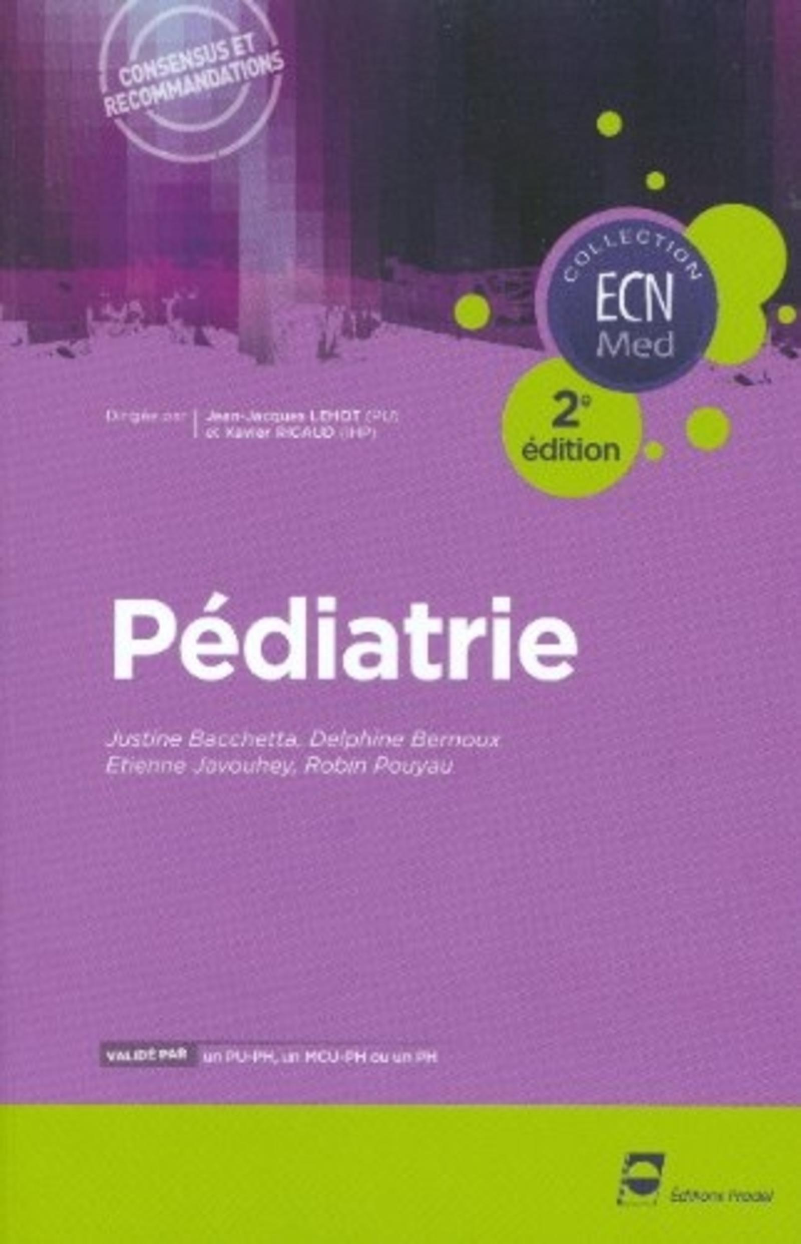 Pédiatrie - 2e édition (9782361100513-front-cover)