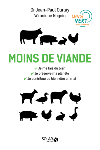 Moins de viande - Vers une transition au profit de notre santé, du monde vivant, et de l'environneme (9782263072963-front-cover)