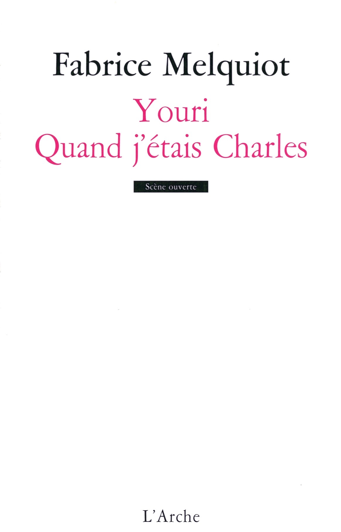 Youri / Quand j'étais Charles (9782851817464-front-cover)