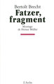 Fatzer, fragment (9782851812971-front-cover)