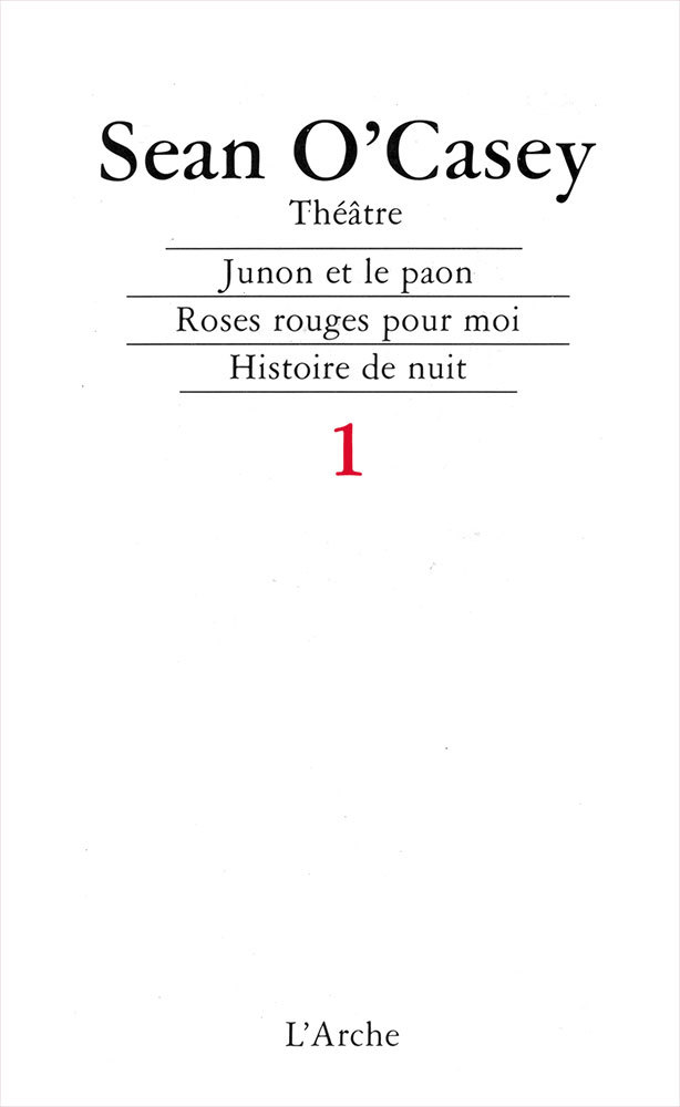 Théâtre T1 O'Casey (9782851812216-front-cover)