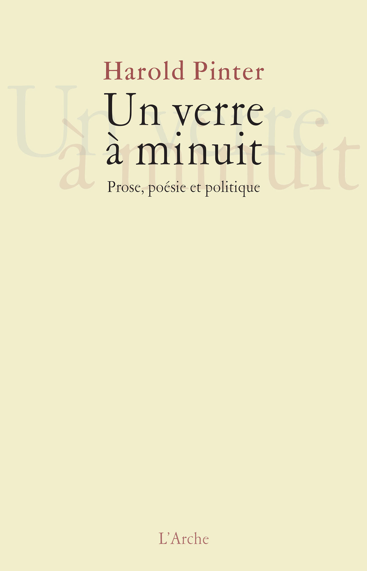 Un verre à minuit (9782851817334-front-cover)