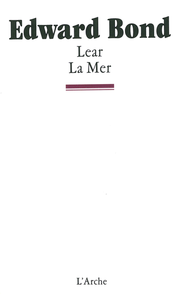 Lear / La Mer (9782851814111-front-cover)