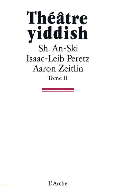 Théâtre Yiddish T2 (9782851813237-front-cover)