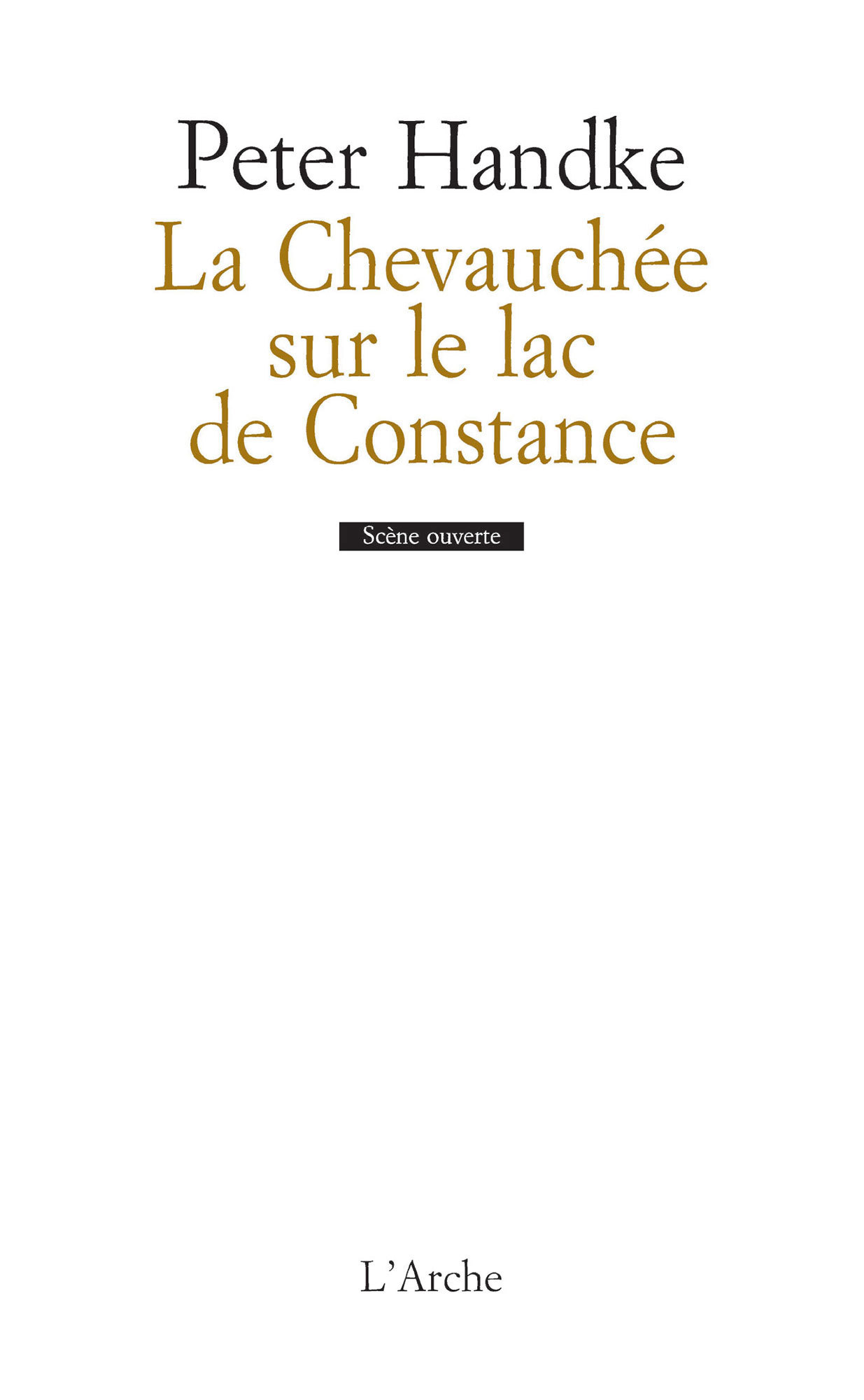 La Chevauchée sur le lac de Constance (9782851811851-front-cover)