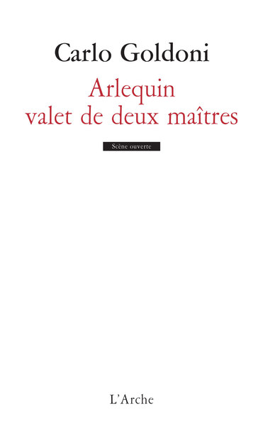 Arlequin, valet de deux maîtres (9782851810007-front-cover)