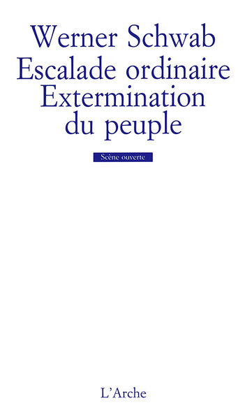 Escalade ordinaire / Extermination du peuple (9782851814197-front-cover)