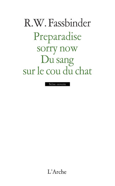 Preparadise sorry now / Du sang sur le cou du chat (9782851810588-front-cover)