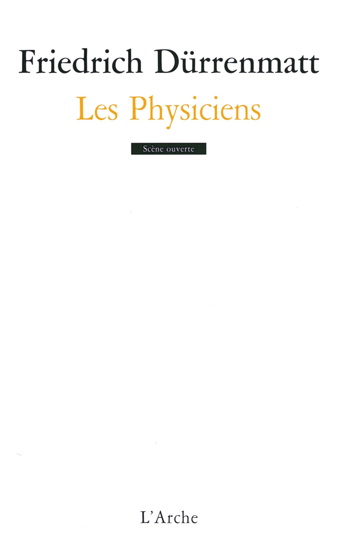 Les Physiciens (9782851818386-front-cover)
