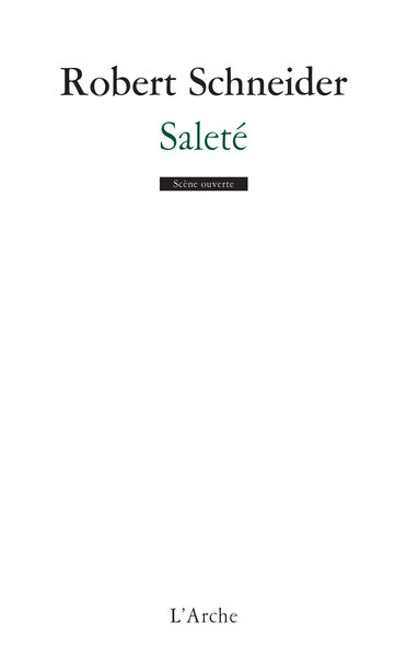 Saleté (9782851818492-front-cover)