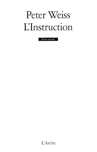 L’Instruction (9782851814708-front-cover)