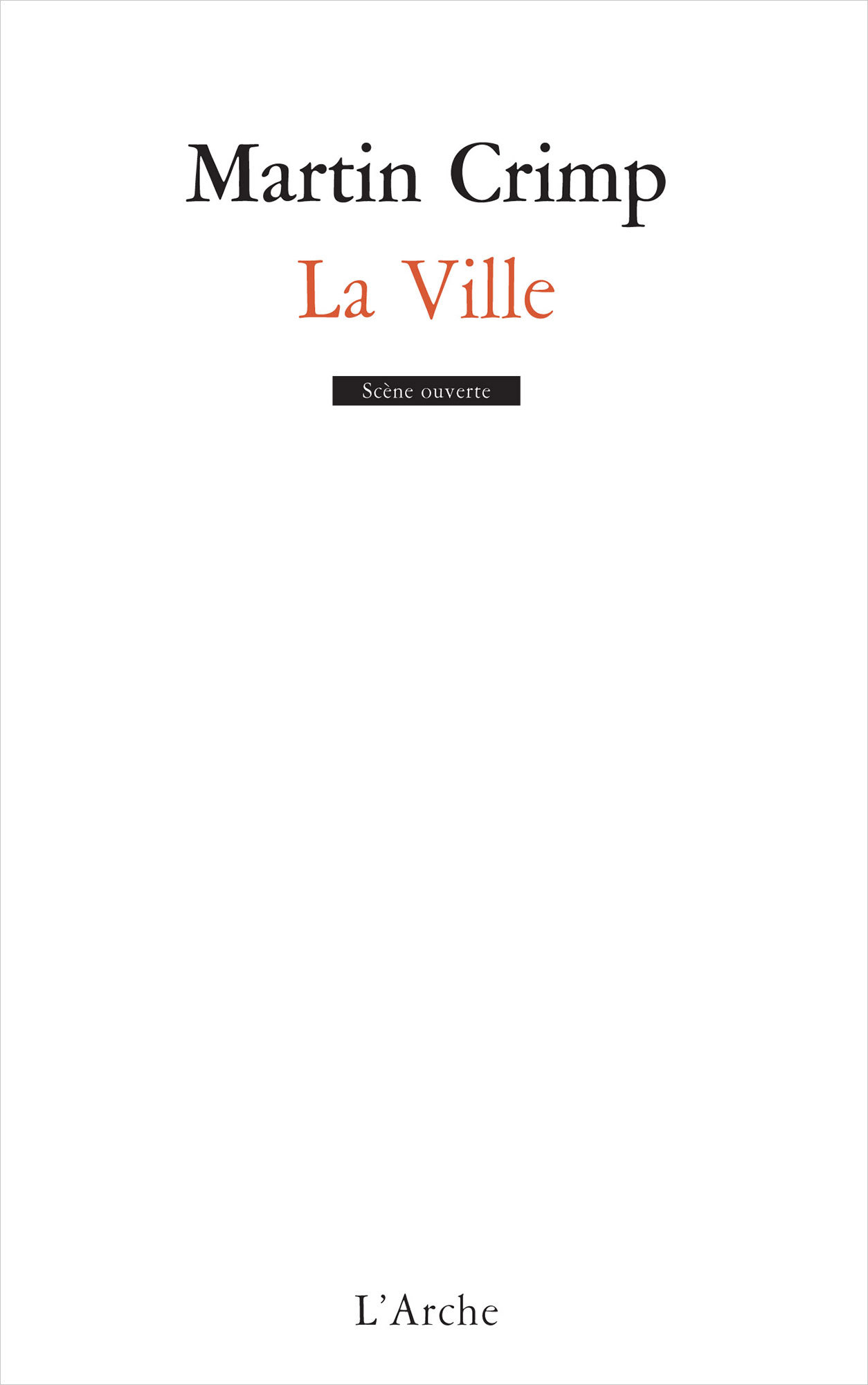 La Ville (9782851816702-front-cover)