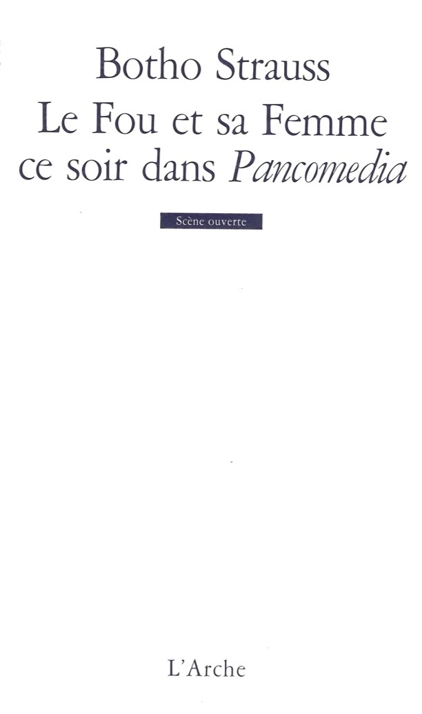 Le Fou et sa femme ce soir dans Pancomedia (9782851815125-front-cover)