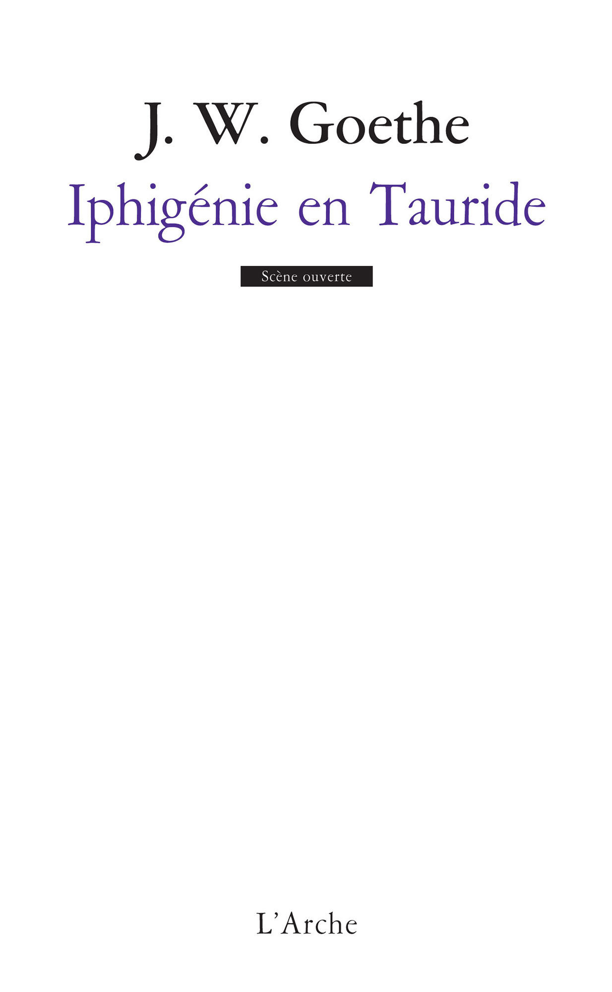 Iphigénie en Tauride (9782851818997-front-cover)