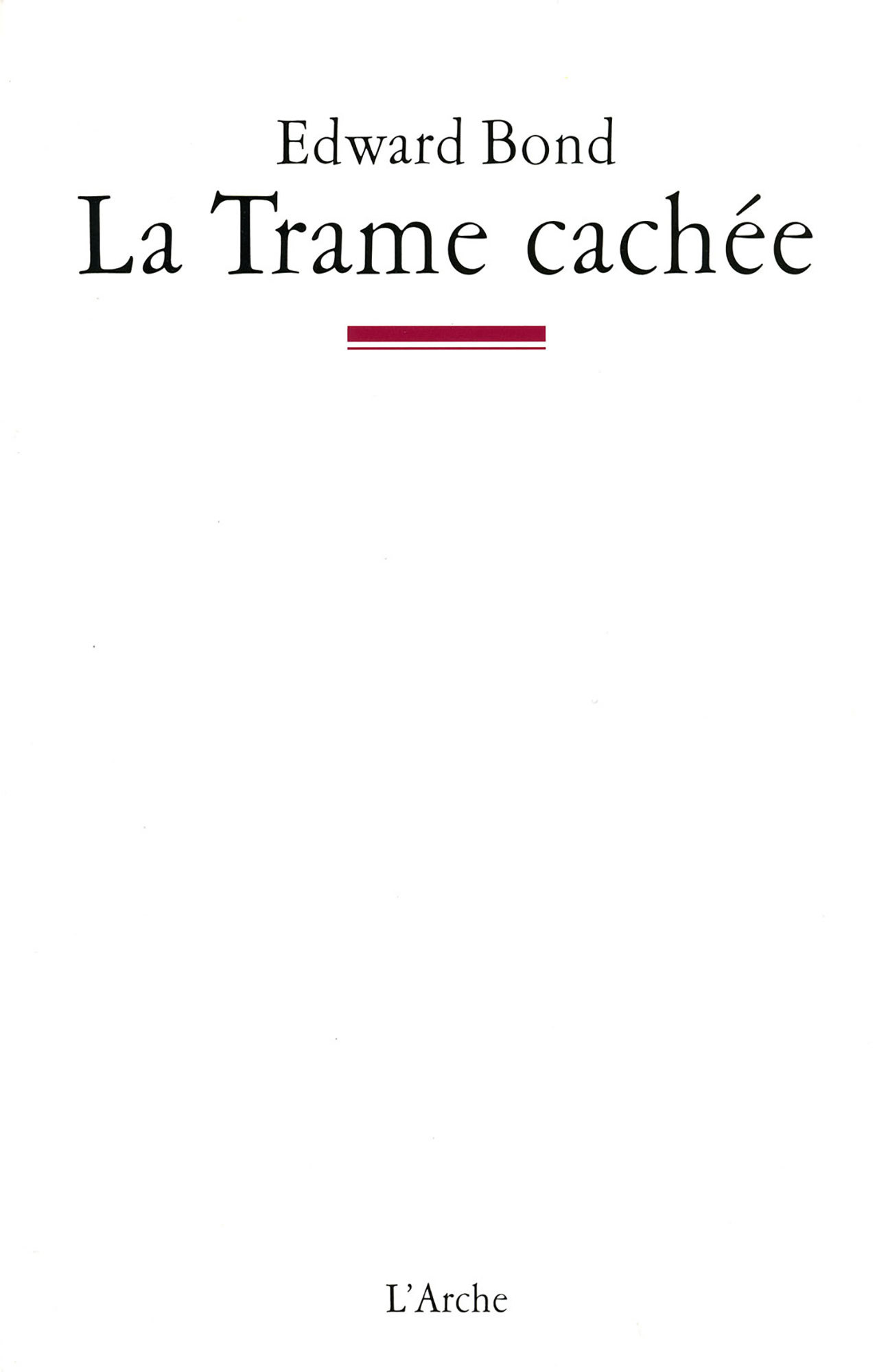 La Trame cachée (9782851815477-front-cover)