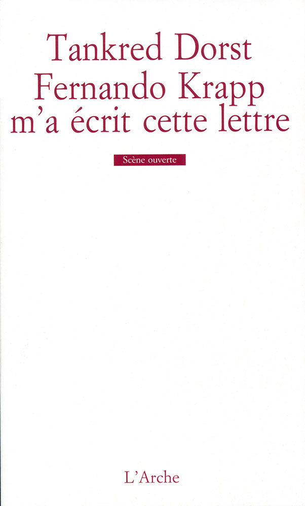 Fernando Krapp m'a écrit cette lettre (9782851814685-front-cover)