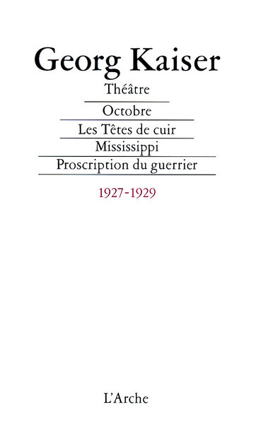 Théâtre Tome 2: 1927-1929 (9782851813497-front-cover)
