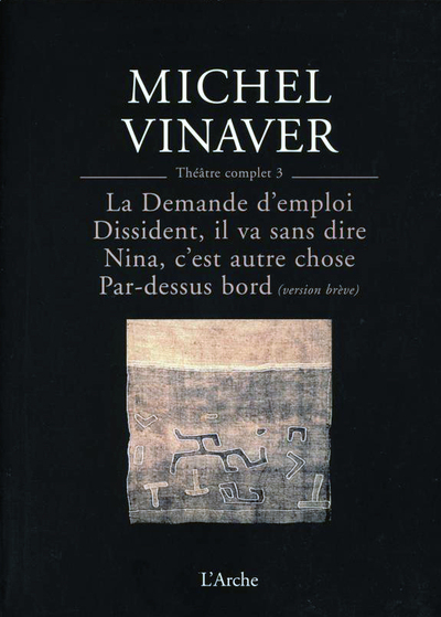 Théâtre T3 Vinaver (9782851815798-front-cover)