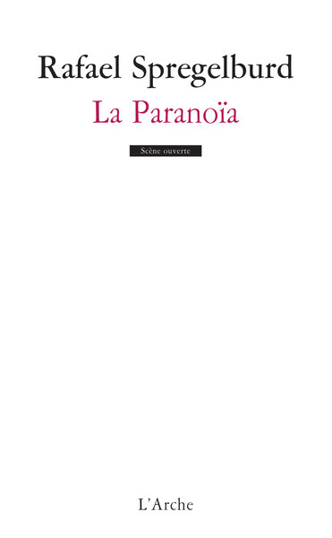 La Paranoïa (9782851817136-front-cover)