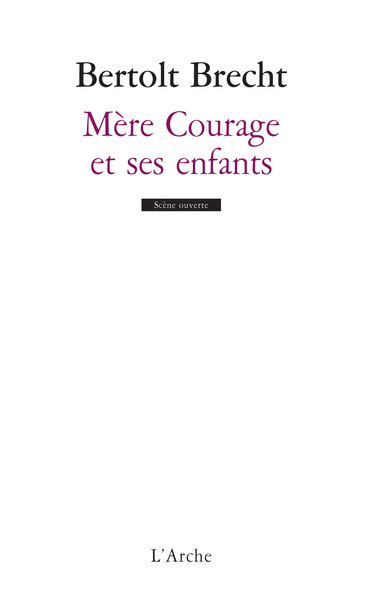 Mère Courage et ses enfants (9782851810106-front-cover)