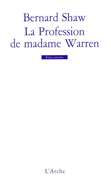 La Profession de madame Warren (9782851815088-front-cover)