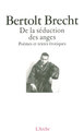 De la séduction des anges (9782851813848-front-cover)