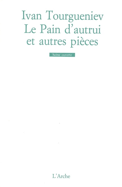 Le Pain d’autrui / L’Imprudence / Sans argent (9782851812674-front-cover)