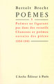 Poèmes T5 Brecht (9782851811288-front-cover)