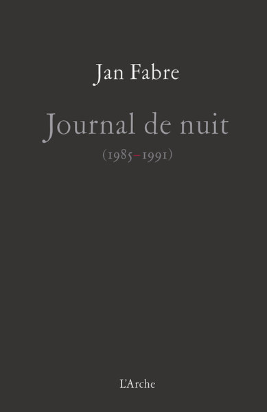 Journal de nuit 1985-1991 (tome II) (9782851818751-front-cover)