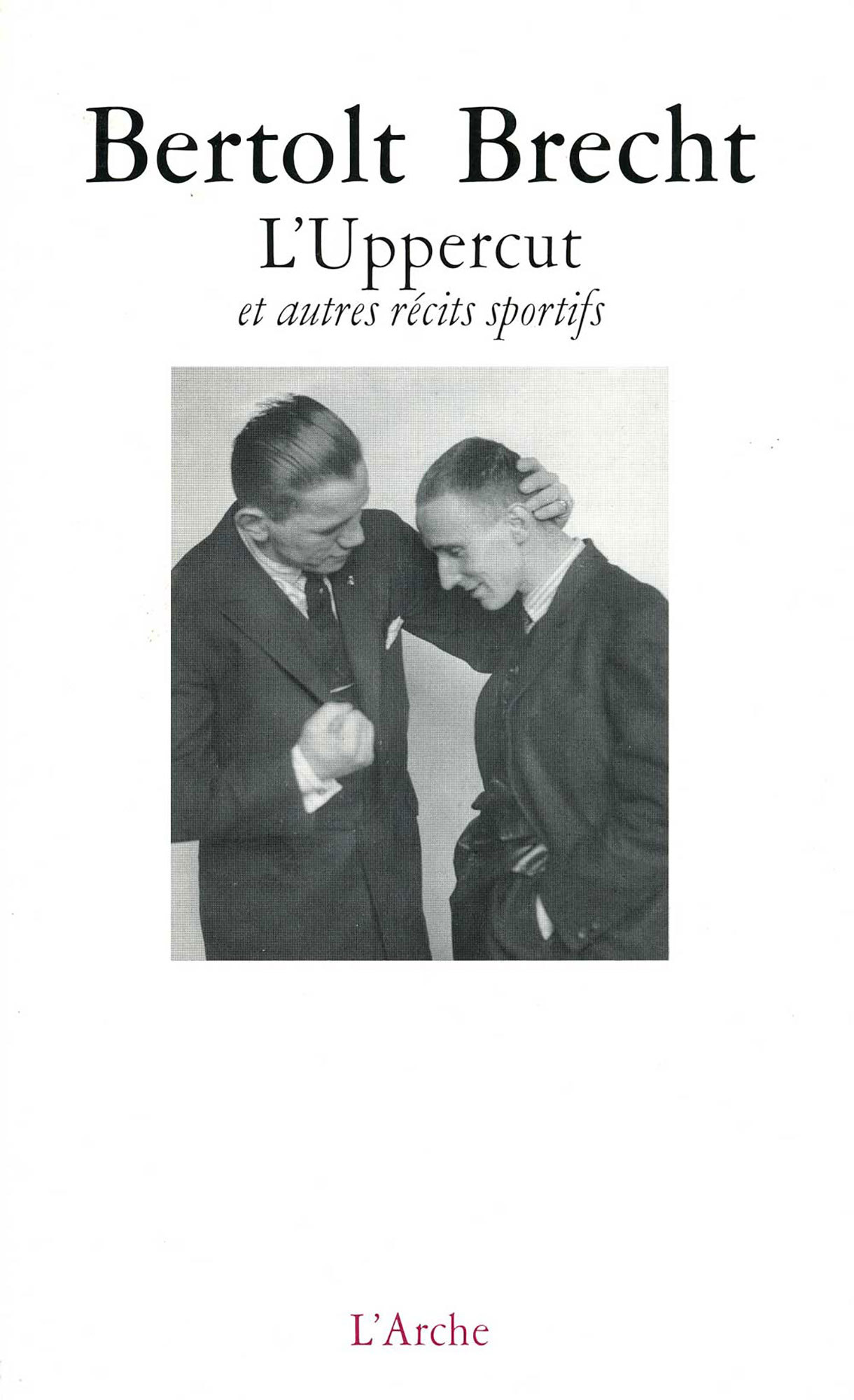 L'Uppercut et autres écrits sportifs (9782851816337-front-cover)