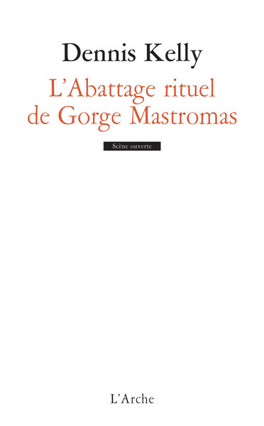 L'Abattage rituel de Gorge Mastromas (9782851818454-front-cover)