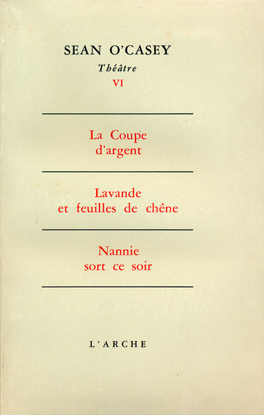Théâtre T6 O'Casey (9782851811264-front-cover)
