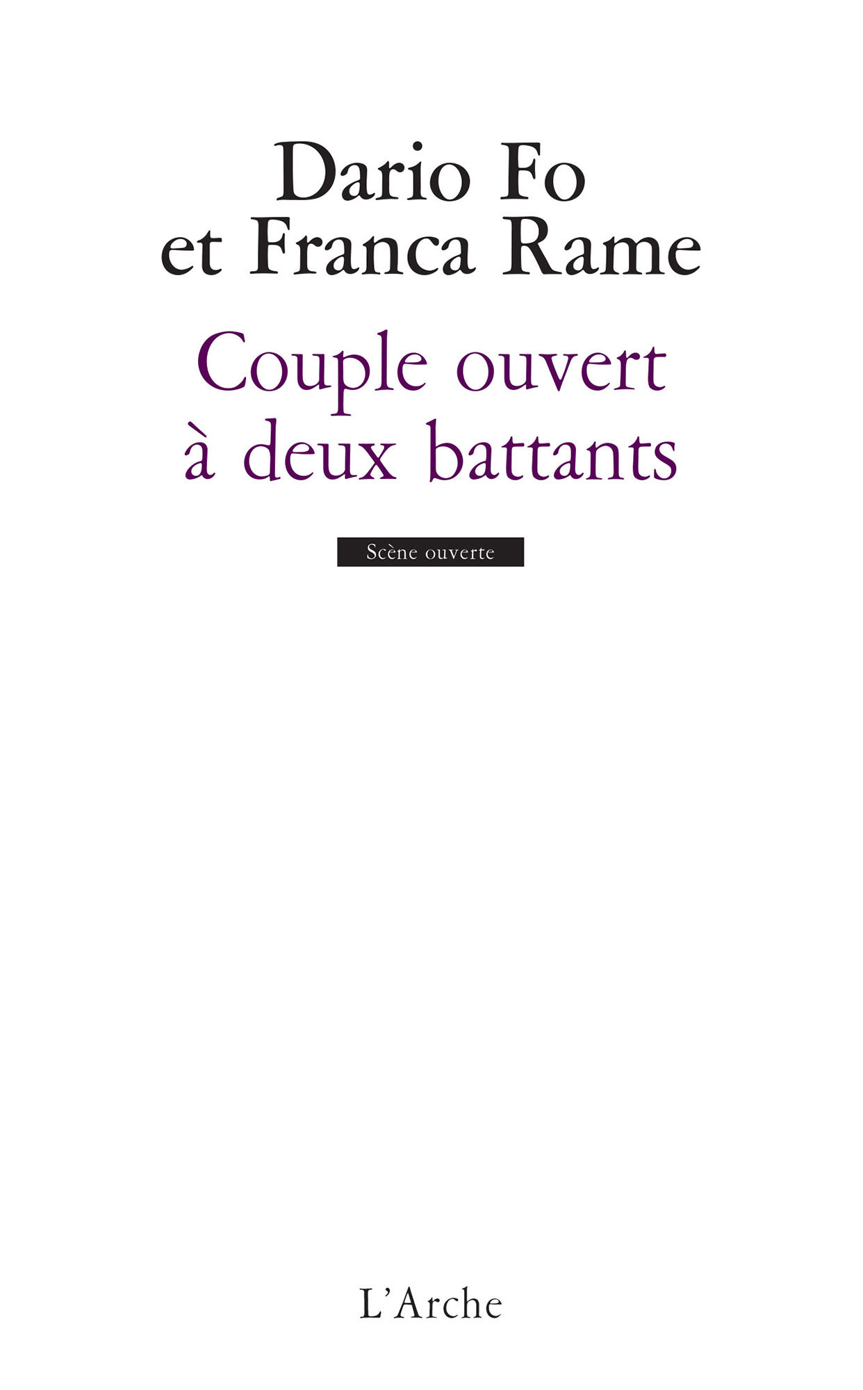 Couple ouvert à deux battants (9782851819437-front-cover)