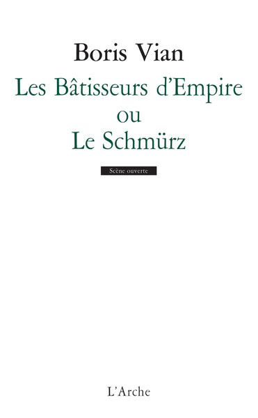 Les Bâtisseurs d’empire ou le Schmürz (9782851810236-front-cover)