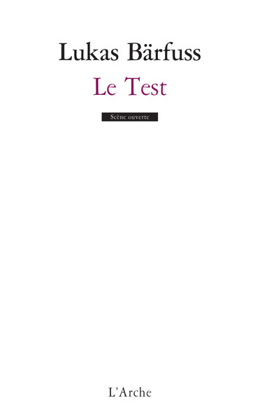 Le Test (9782851816931-front-cover)
