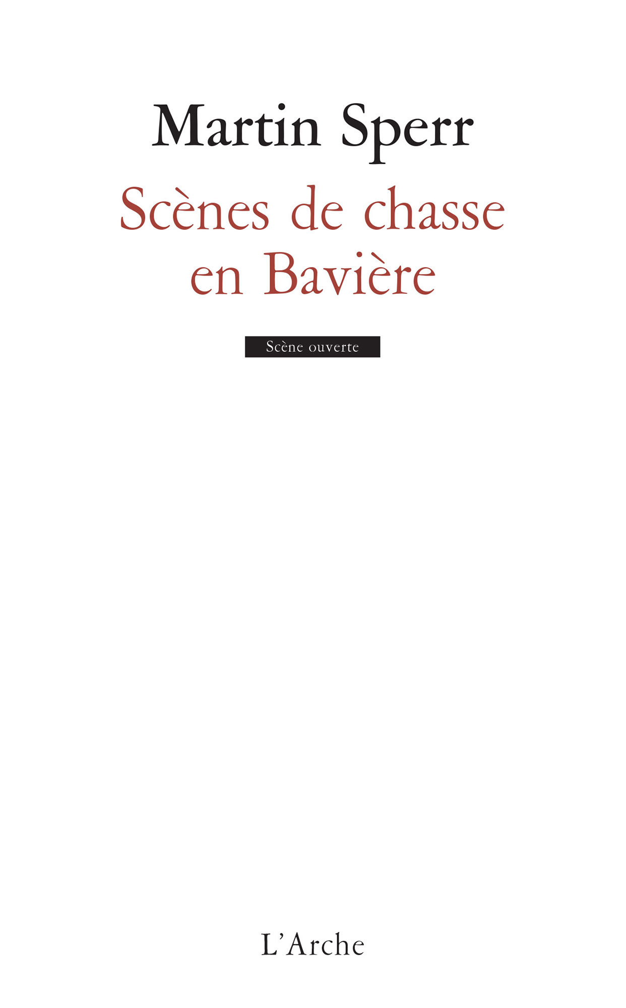 Scènes de chasse en Bavière (9782851812285-front-cover)