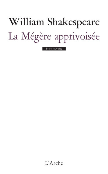 La Mégère apprivoisée (9782851818522-front-cover)