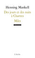 Des jours et des nuits à Chartres / Miles (9782851817693-front-cover)